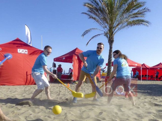 beach olympics marbella team building