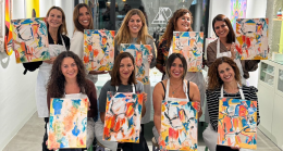 paint and wine estepona